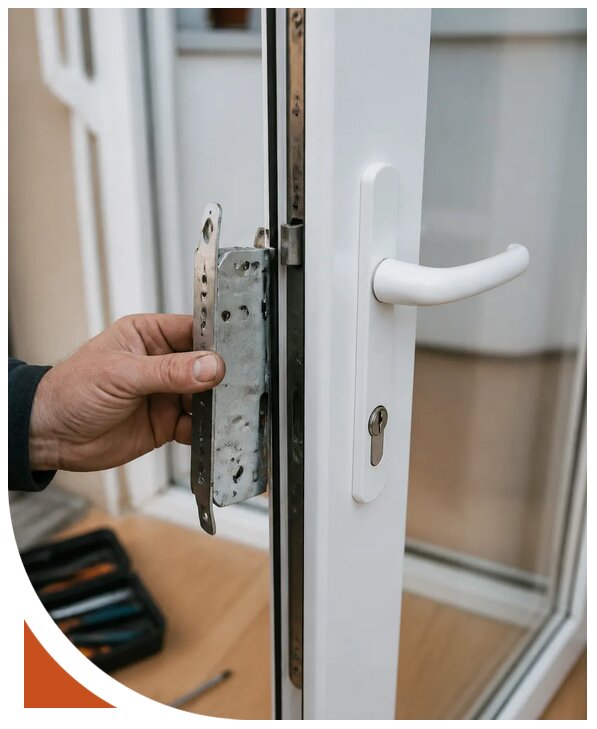 Ремонт замка пластиковой двери в Щербинке от 2546 р. | Разлок-Щрб